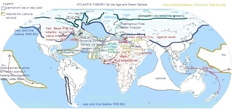 Theory about Atlantis for the Ice Age and the Green Sahara. Reference: www.christianideas.eu/images/Atlantis-Theory.jpg. Theory about Atlantis for the Ice Age and the Green Sahara. Reference: www.christianideas.eu/images/Atlantis-Theory.jpg.